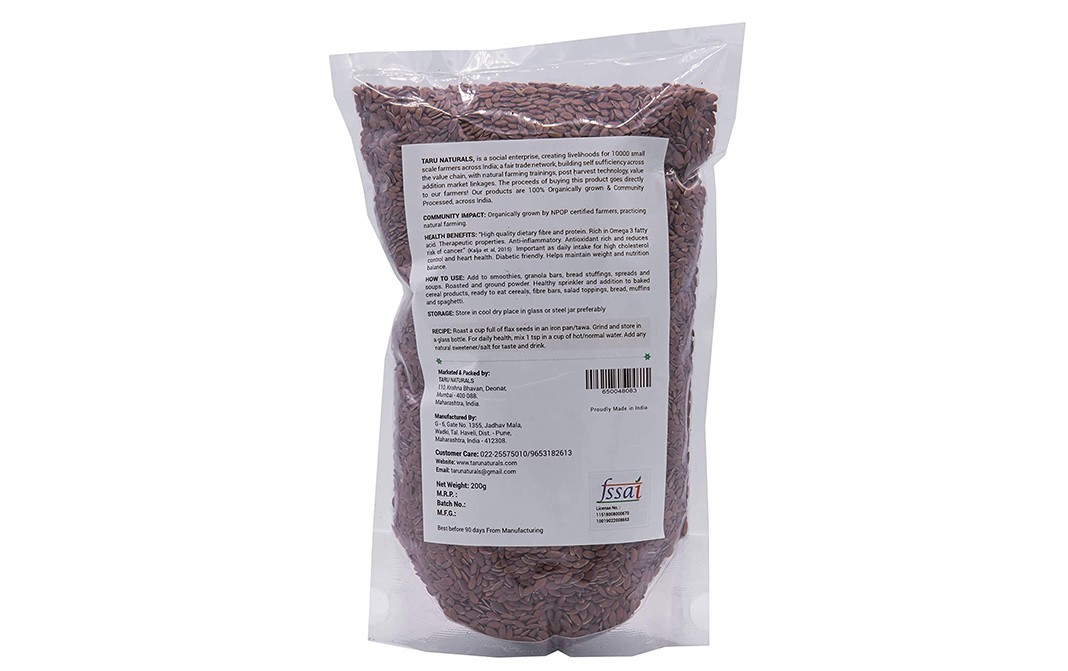 Taru Superfood Flax Seed    Pack  200 grams
